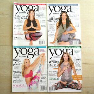 Yoga Journal Magazine Lot of 4 Past Issues 2015 February March May November